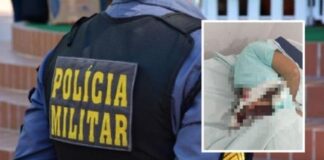Bandido crava faca nas costas de policial militar e morre baleado