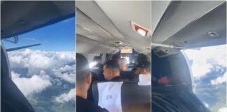 PERIGO: Porta do avião do cantor Tierry abre durante voo e faz pouso de emergência ;VEJA VÍDEO