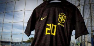 Brasil jogará de preto, pela 1ª vez na história, em combate ao racismo