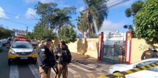 Sinais de enforcamento: assassino que matou dois em escola do Paraná é encontrado morto