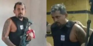 Homem usa fuzil, mantém esposa e filhos reféns e faz ‘live’