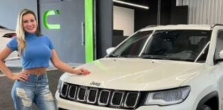 Andressa Urach se presenteia com carro de luxo após recorde em site adulto