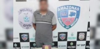 Homem é preso por tentar matar o amigo da esposa por crise de ciúmes em Manaus