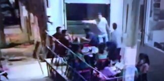 Assista: delegado age com truculência e prende pai de família durante confraternização em pizzaria
