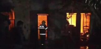 Homem incendeia a própria casa, fica preso e morre carbonizado