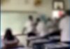 Cenas lamentáveis: professor e aluno brigam em sala de aula; veja vídeo