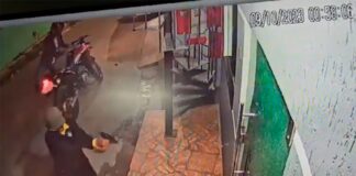 Vídeo: casa de professor universitário é alvejada com vário tiros no bairro São Lázaro