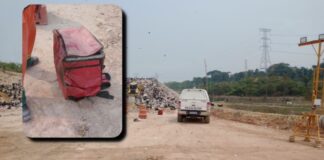 Feto é encontrado dentro de mochila de delivery