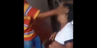 Revoltante: vídeo mostra filho batendo na própria mãe que diz sofrer abusos sexuais e estar grávida dele; veja