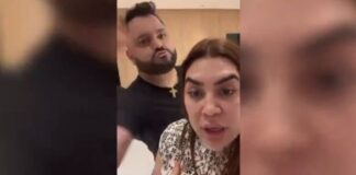 VEJA O VÍDEO: momento em que ex-marido dá tapa em Naiara Azevedo durante discussão