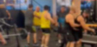 VÍDEO: Policial militar troca socos com homem dentro de academia em Manaus