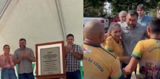 Governador Wilson Lima realiza entrega de pavimentação de ramais em Manacapuru, no AM