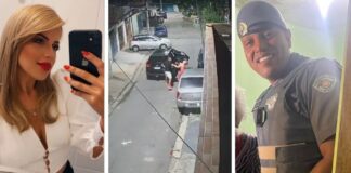 PM de folga agride esposa com socos no rosto e a mata a tiros; veja o vídeo