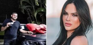 Modelo e influencer paranaense dá carro de R$ 260 mil de presente para segurança