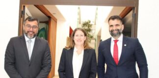 Wilson Lima apresenta projetos sustentáveis e destaca importância da atuação do Reino Unido na Amazônia