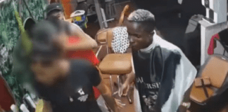 Se passando por clientes, homens assaltam e “fazem a limpa” em barbearia; veja vídeo