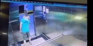 Nutricionista é apalpada nas nádegas por homem dentro de elevador; veja vídeo