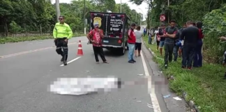 Mulher morre e marido fica ferido em acidente de trânsito em Manaus