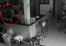 Imagens fortes! Câmera de segurança flagra homem esfaqueando a noiva na cozinha; vídeo