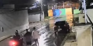 Vídeo: Assaltante leva surra de vítimas durante assalto em Manaus
