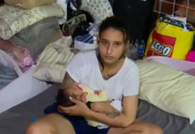 ‘Coloquei ela na mochila’, diz pai que salvou filha de 8 dias das enchentes no RS