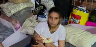 ‘Coloquei ela na mochila’, diz pai que salvou filha de 8 dias das enchentes no RS