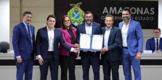 No Dia Mundial do Meio Ambiente, Wilson Lima assina pré-contrato para iniciar consultas públicas em áreas de projetos de REDD+