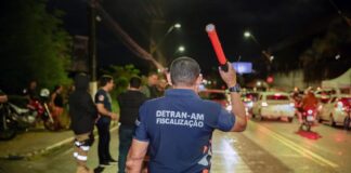 Detran-AM: Em três dias, Fiscalização flagra 49 condutores dirigindo sob a influência de álcool