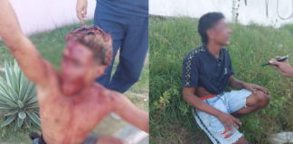 VÍDEO: dupla de assaltantes de ônibus é agredido por passageiros em Manaus