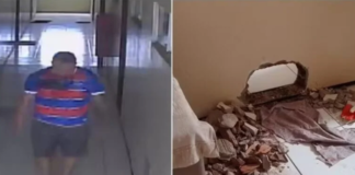 Policial militar tem apartamento invadido por criminosos e é atingido com tiro no rosto