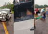 Três carros colidem na BR-319; acidente deixa motorista morto e feridos; Imagens fortes