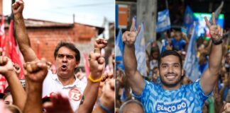 Fortaleza: Evandro Leitão e André Fernandes apostam em carreatas em último ato de campanha