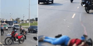 Grave acidente na Avenida do Turismo deixa uma pessoa morta e outra ferida; VÍDEO