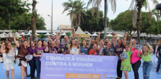 Ato público da prefeitura contra o feminicídio reúne mulheres no CSU do Parque 10