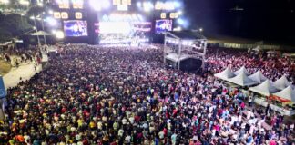 Réveillon Gospel reúne mais de 55 mil pessoas e inicia as comemorações da chegada de 2025