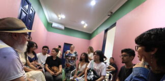 Exposição ‘Olho Mágico’ celebra os 128 anos do Teatro Amazonas e aproxima comunidade estudantil do universo artístico