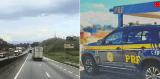 PRF resgata criança esquecida por avós na margem da Dutra em São Paulo