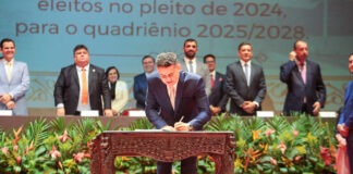 David Almeida é empossado para o 2° mandato de prefeito de Manaus