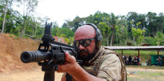 Policiais do AM iniciam treinamento para uso de fuzis israelenses Arad 7