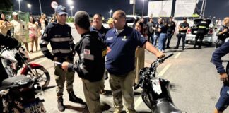 Operação Rolezinho: Detran-AM e Forças de Segurança removem veículos envolvidos em desordem viária