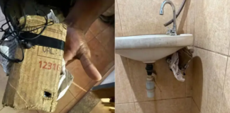 Homem esconde celular para flagrar mulheres em banheiro de empresa em GO