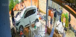 Troca de tiros entre falsos policiais e empresário que teve a casa invadida no Ramal do Brasileirinho, VEJA O VÍDEO