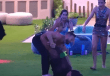 Gracyanne Barbosa cair de ‘cara no chão’ durante festa no BBB25; VEJA O VÍDEO