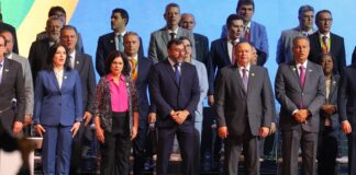 Governador Wilson Lima destaca acordo para ajudar municípios do Amazonas a criarem planos de adaptação às mudanças climáticas