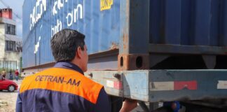 Carga Pesada: Detran-AM flagra caminhões em situações precárias e motoristas de ‘amarelinhos’ sem habilitação