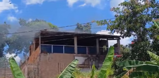 Vídeo: casa de pastor que confessou ter matado Stefany Vitória volta a ser incendiada por moradores