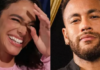 Torcida grita nome de Bruna Marquezine e Neymar reage: ‘Cantem mais alto’