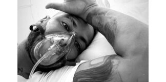 Neymar aparece com inalador após clássico entre Corinthians e Santos