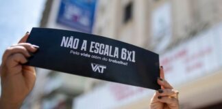 Trabalhadores de Manaus protestam contra a escala 6×1 no domingo (16); confira detalhes