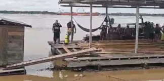 Continuam as buscam de jovem que desapareceu após pular de flutuante no rio Amazonas